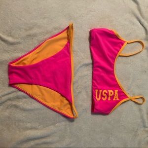 Pink Polo Bikini Set